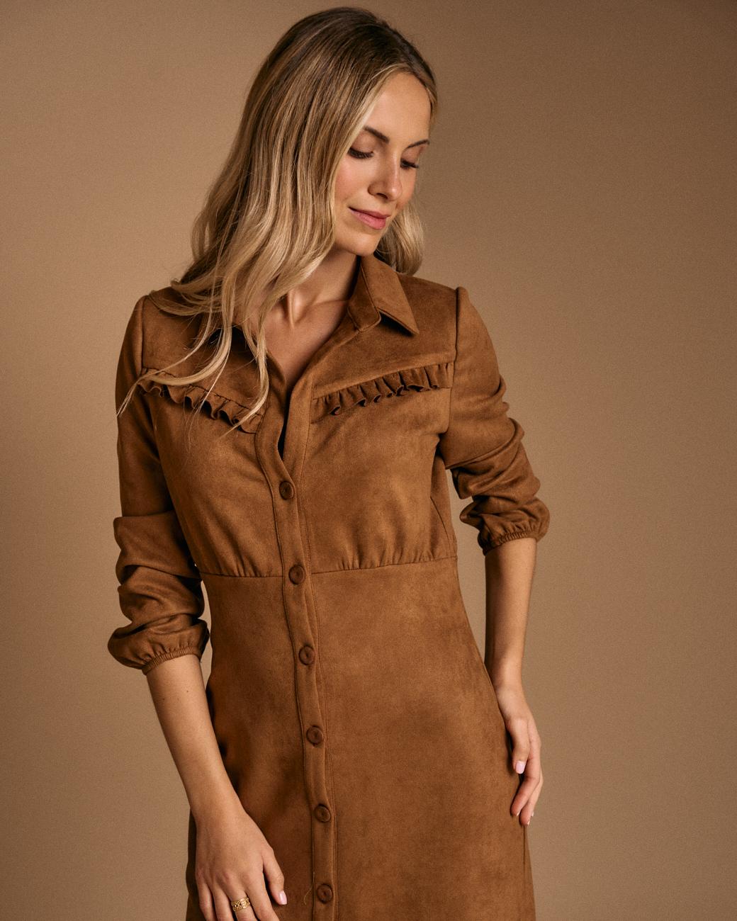 Vestito Volant Caroli