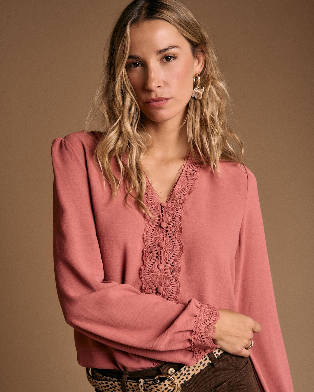 Camicia con dettaglio centrale Lola
