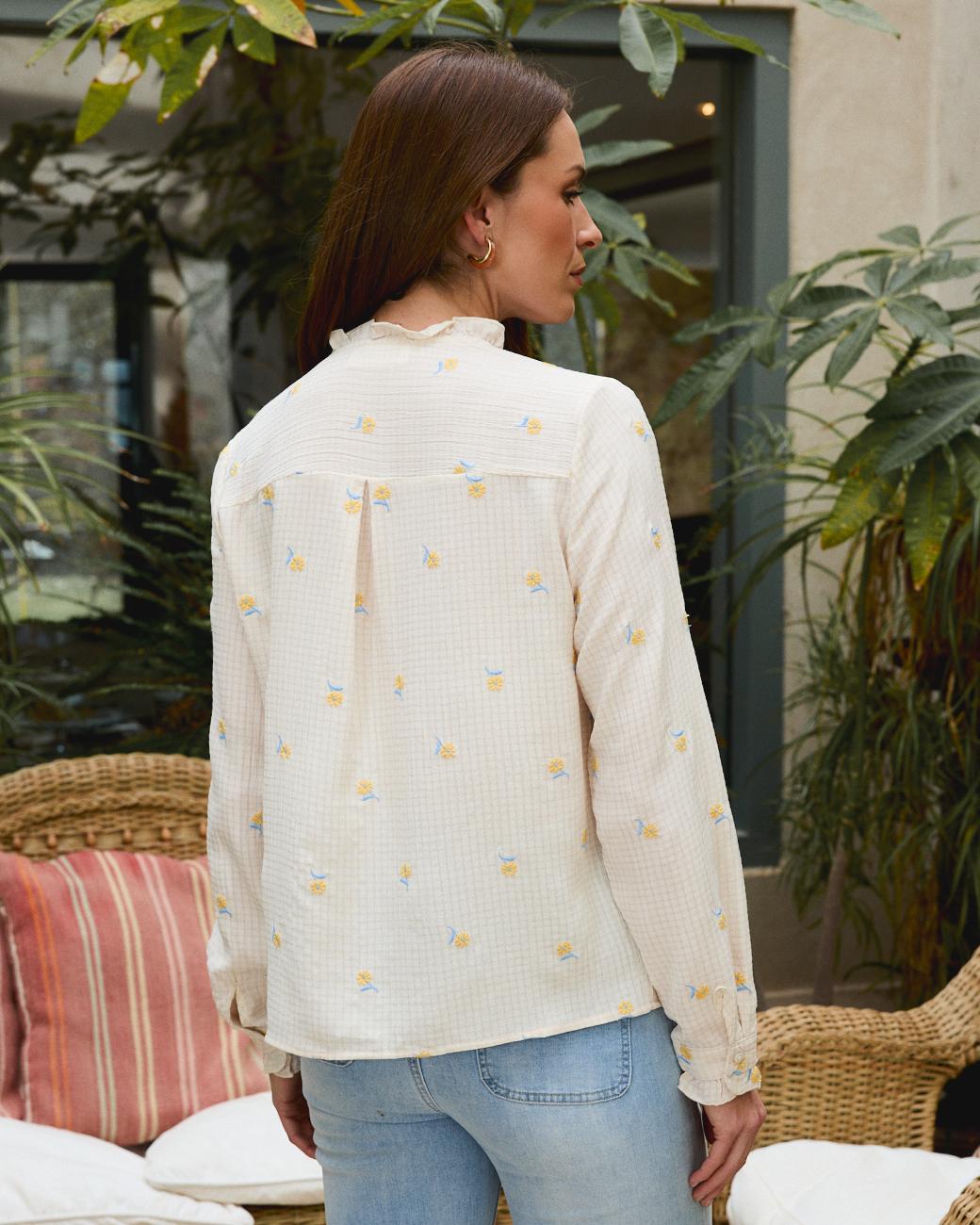 Camicia con stampa Marga