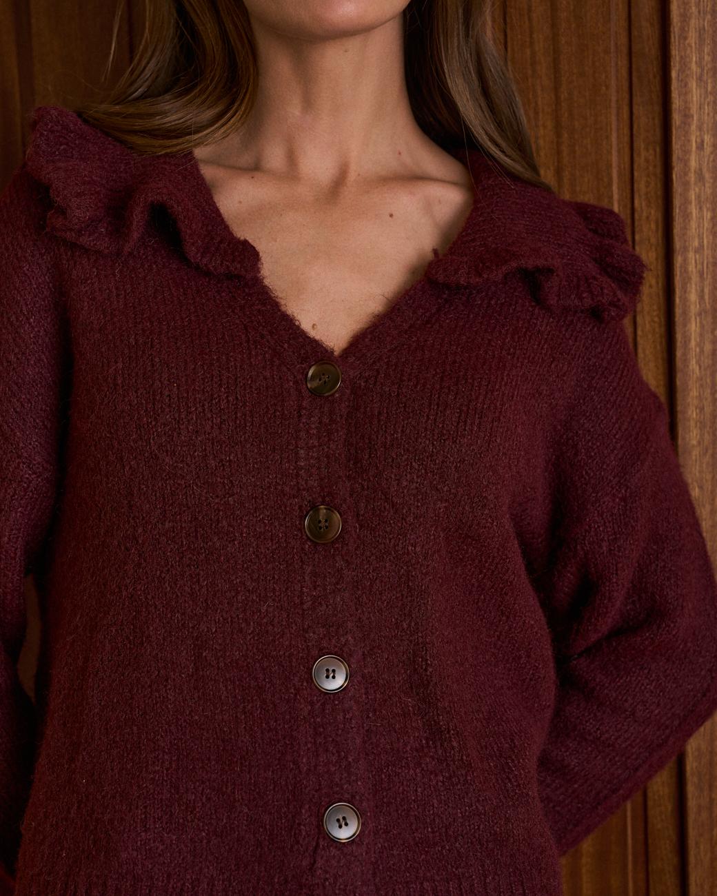 Cardigan Collo Serena