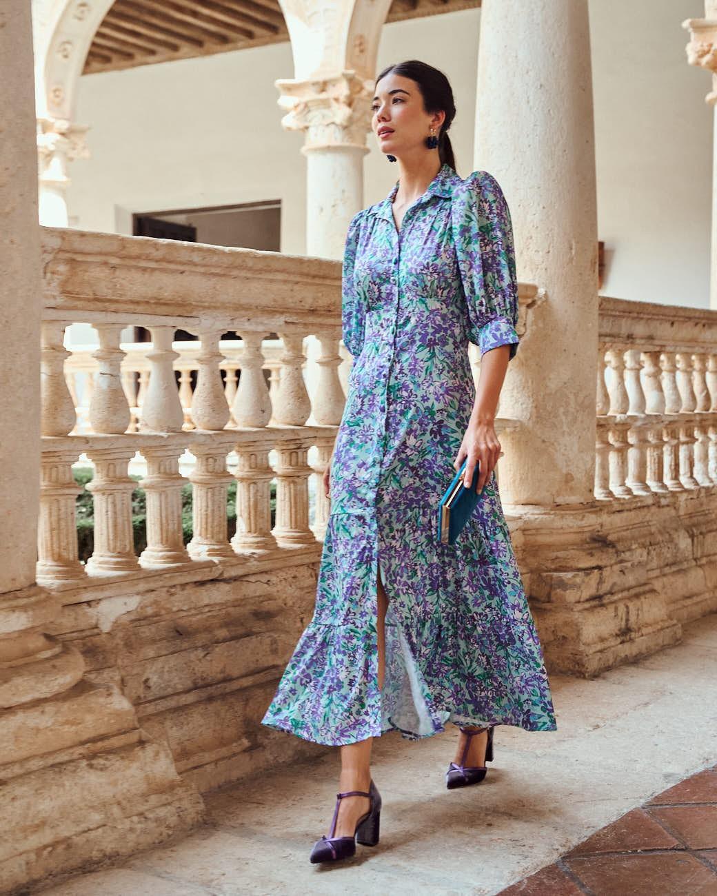 Vestito Fiori Mar