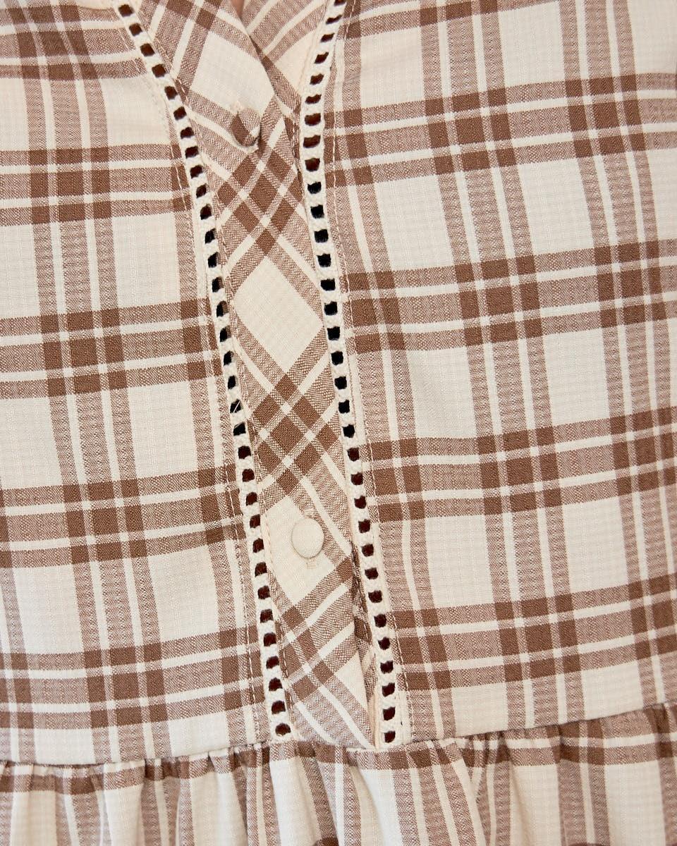 Vestito a Quadri Camelia