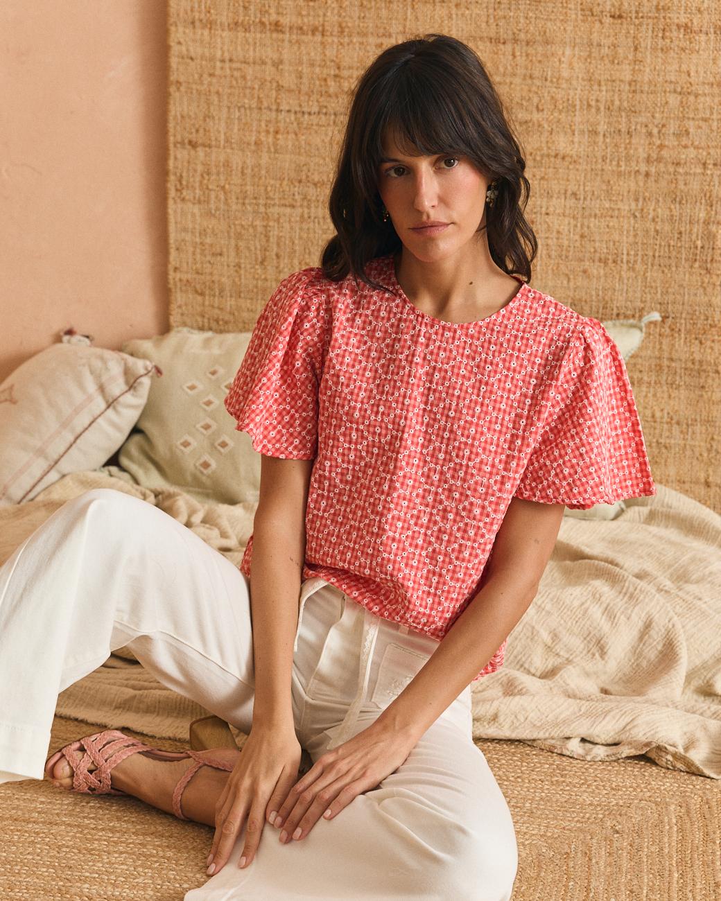 Blusa con maniche Paula