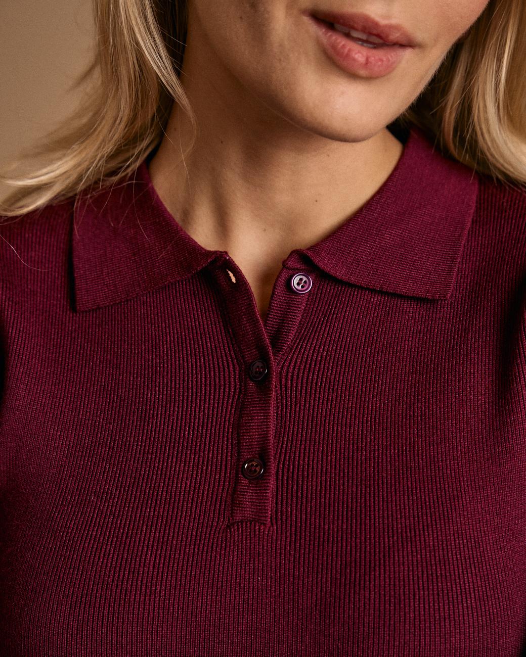 Abito corto a maglia Marinella