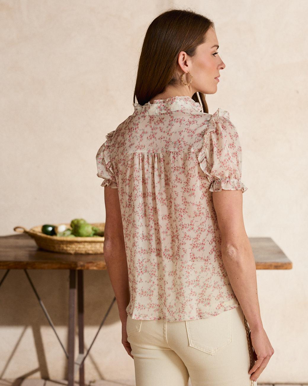 Blusa a fiori Jasmine
