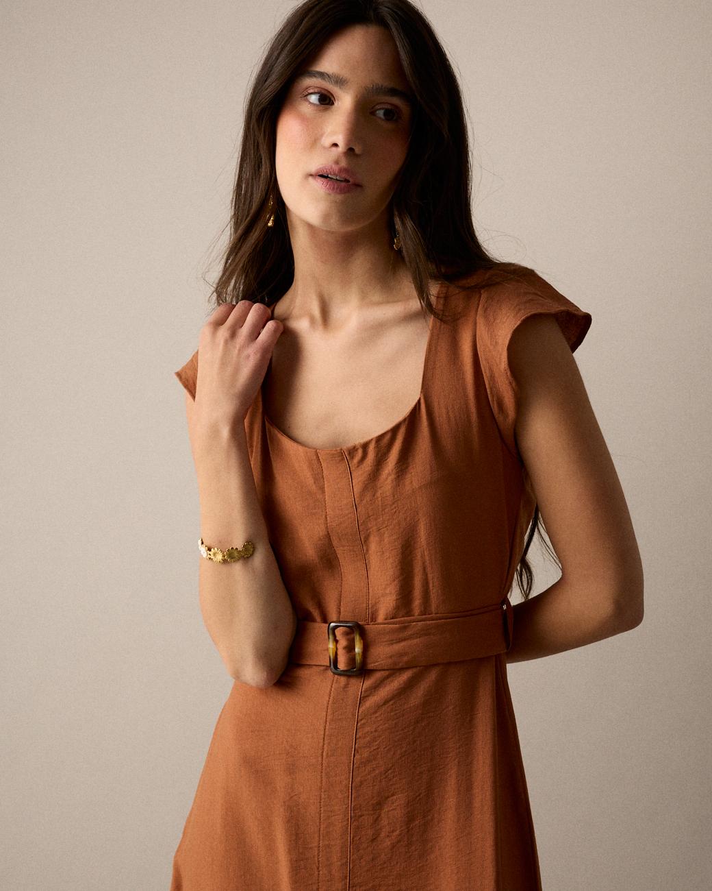 Vestito Marrone Lola