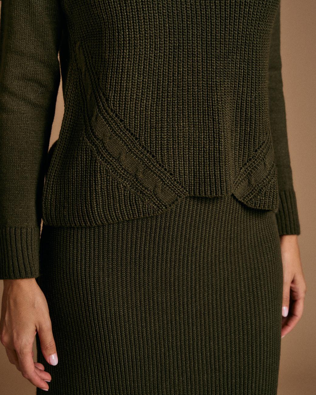 Maglia kaki Vendra