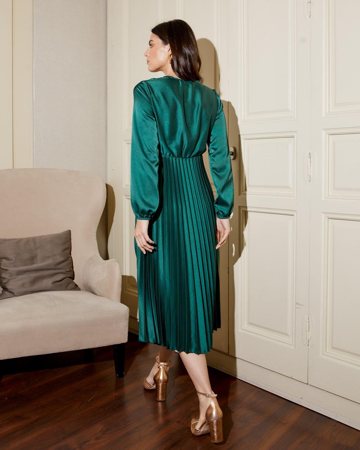 Vestito Plissettato Mireia