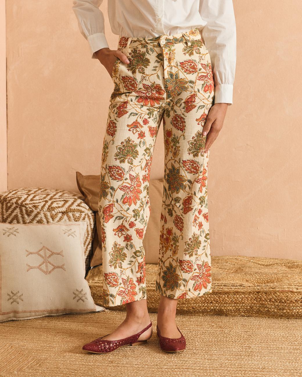 Pantalone con stampa Roser