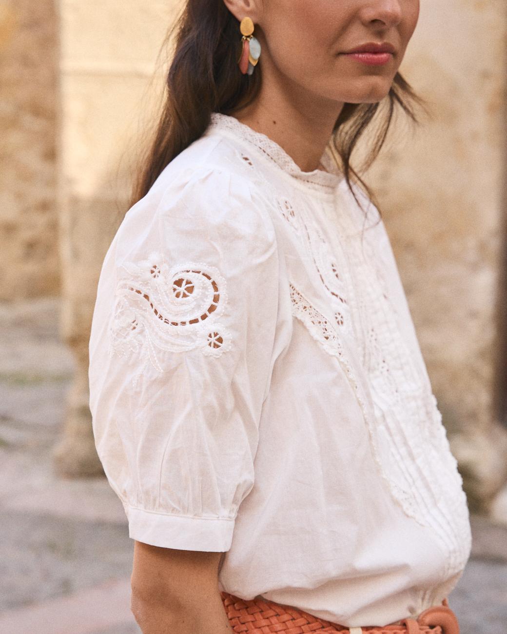 Camicia bianca Sole