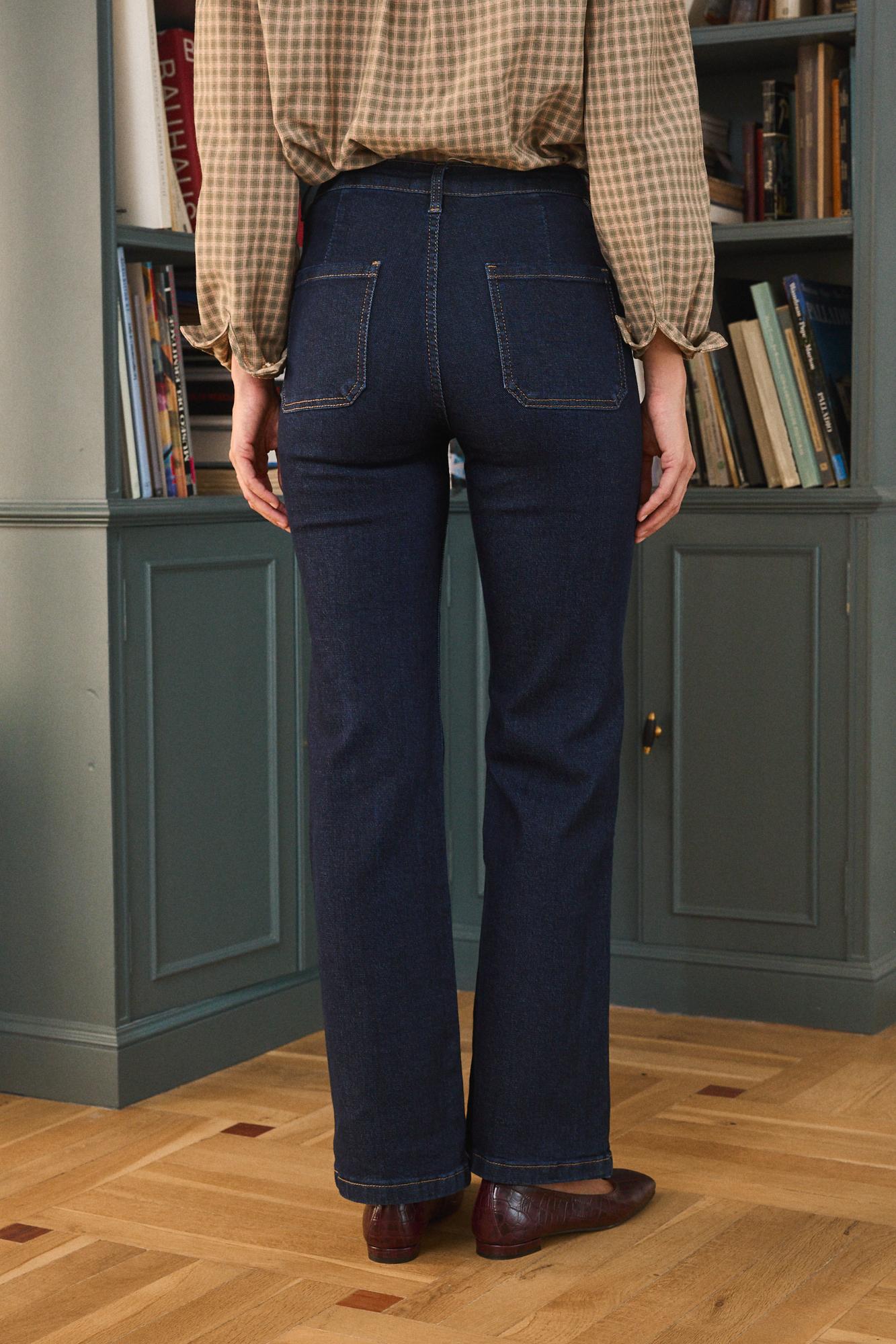 Jeans a zampa d'elefante Elva