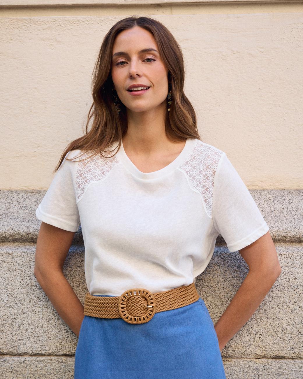 T-shirt Pizzo Xana