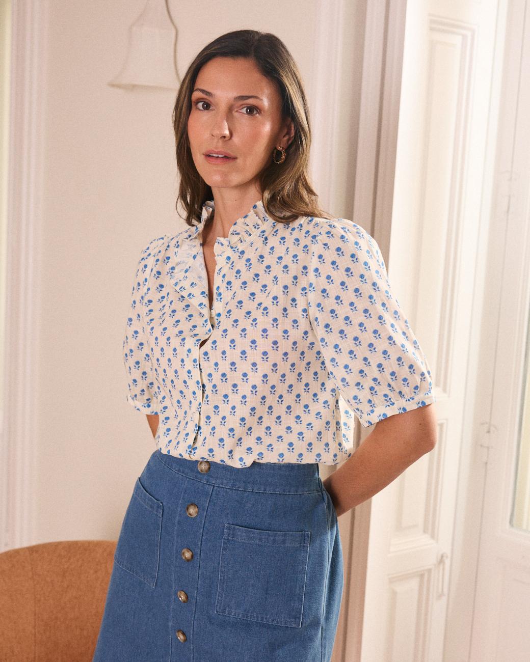 Camicia con Fiori Maelys