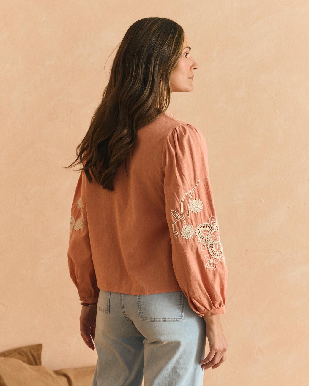 Camicia Ricamata Flavia