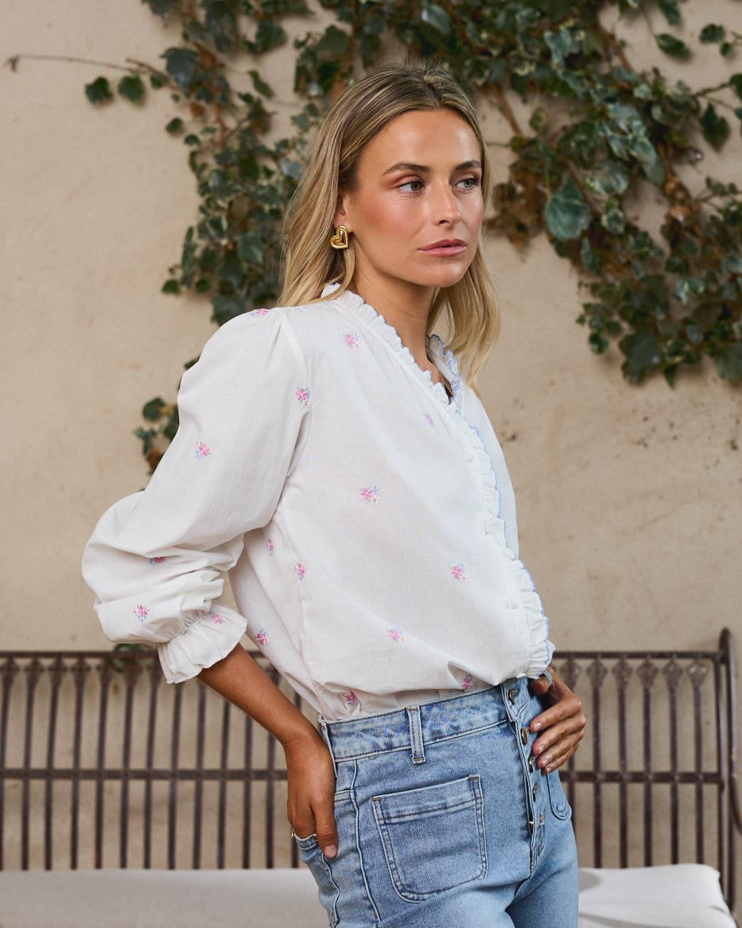 Camicia a righe Rocío