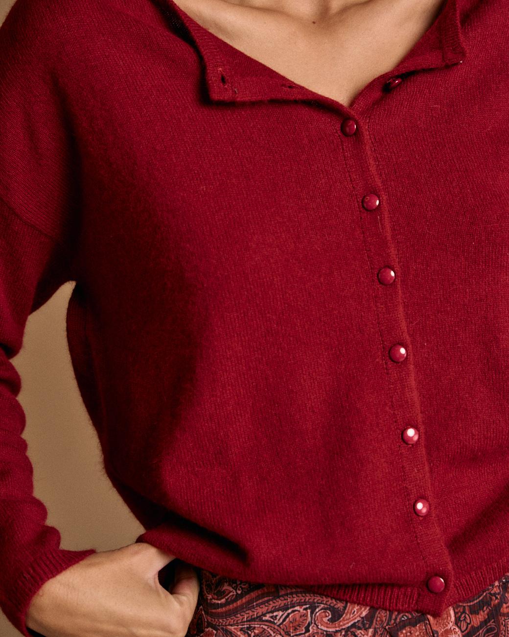 Cardigan a Maglia Nuna