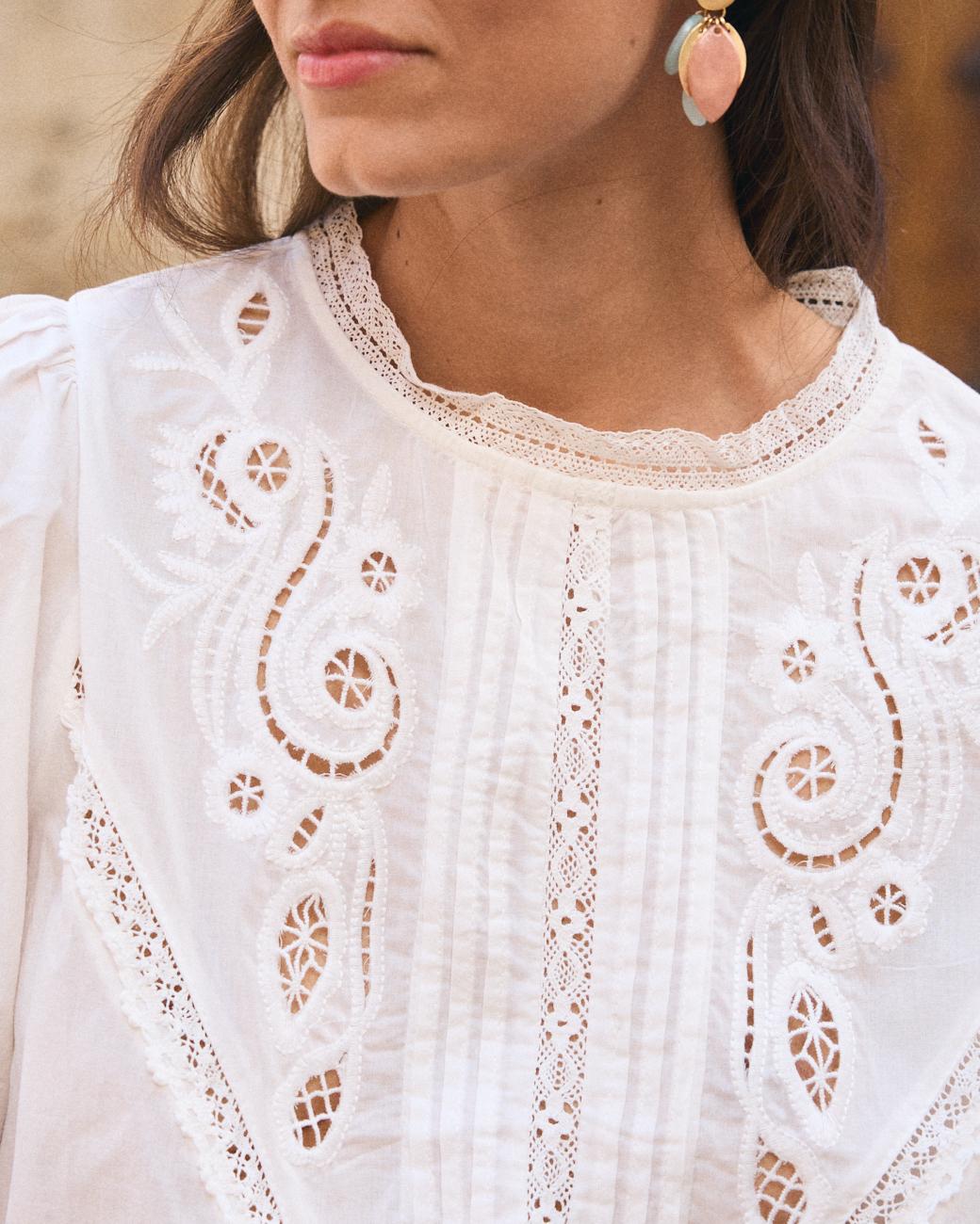 Camicia bianca Sole