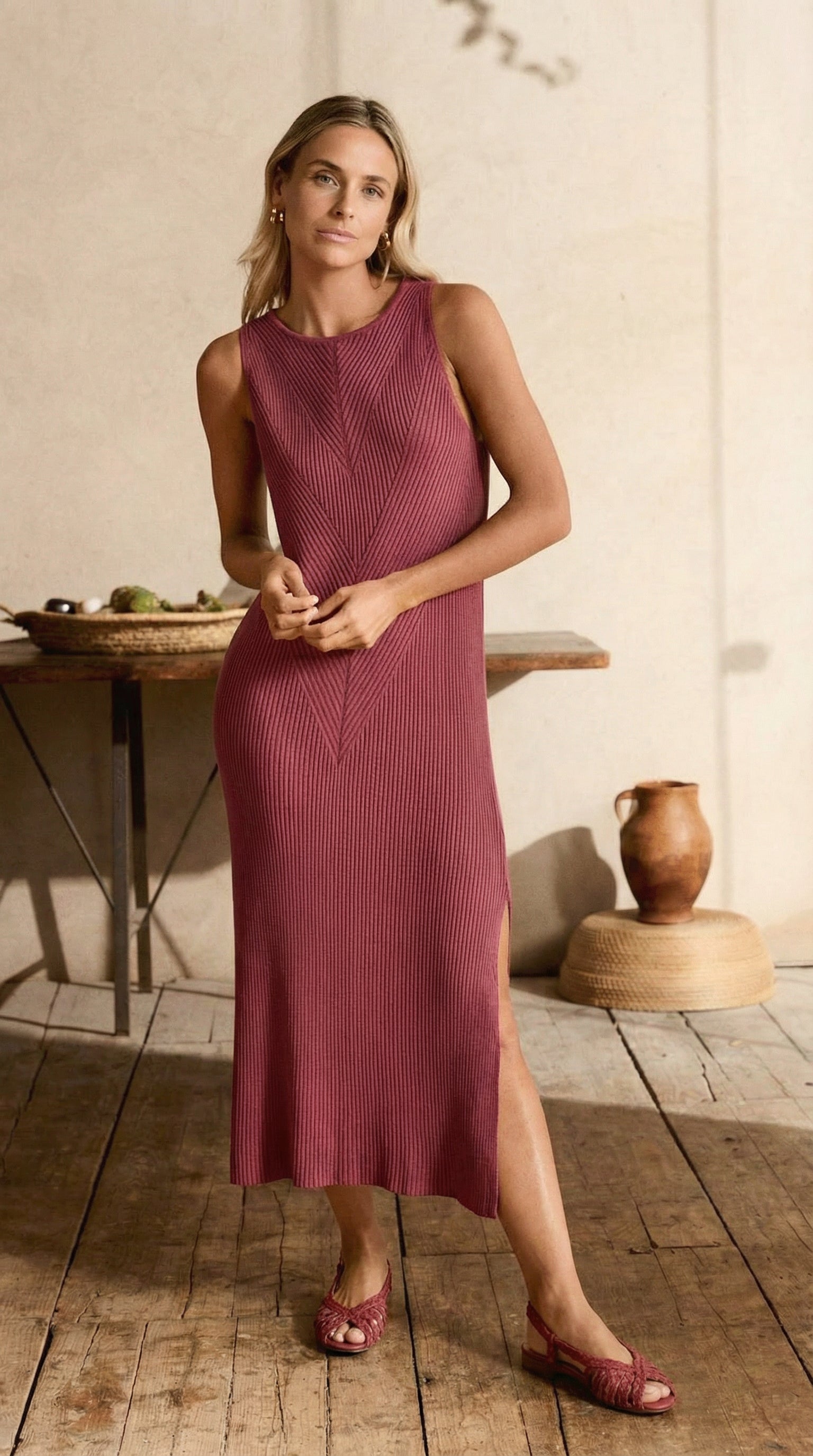 Vestito a Maglia Sira