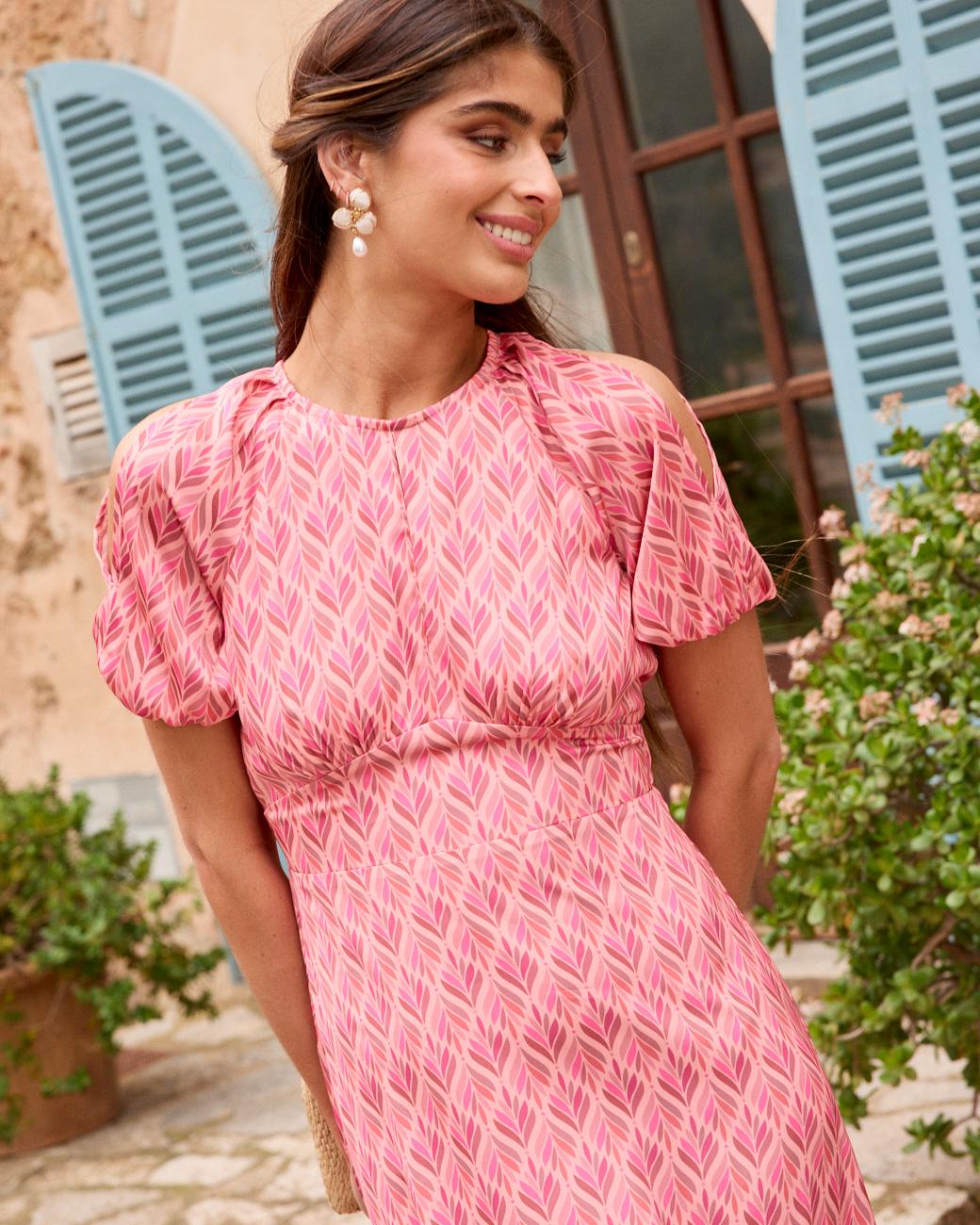 Vestito con Stampa Rolle