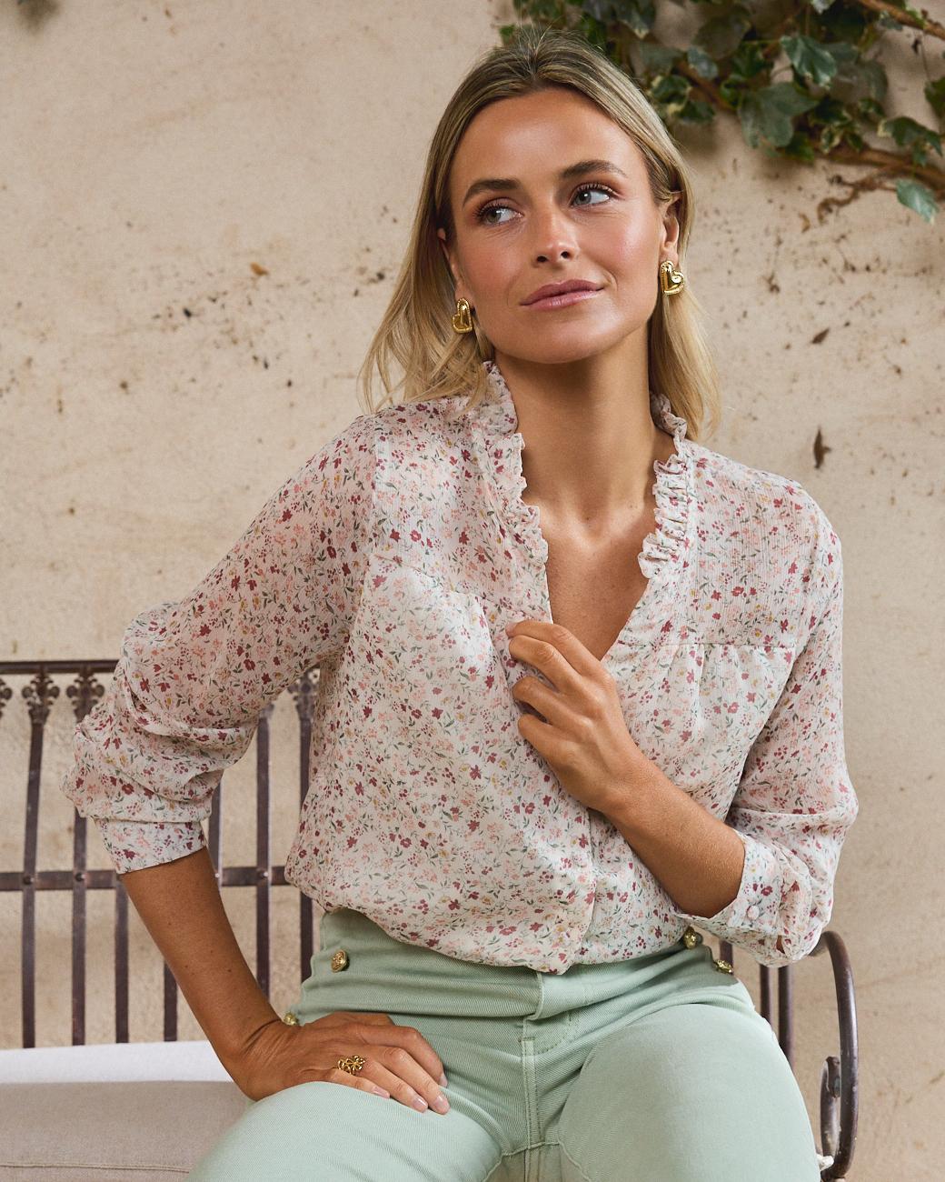 Camicia a Fiori Magnolia