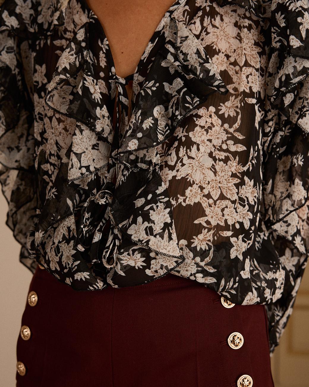 Blusa con Stampa Roberta