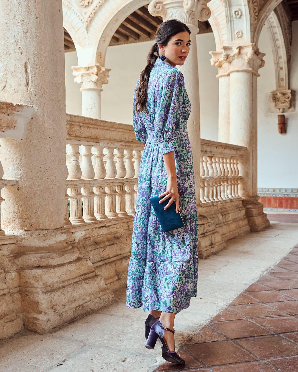 Vestito Fiori Mar