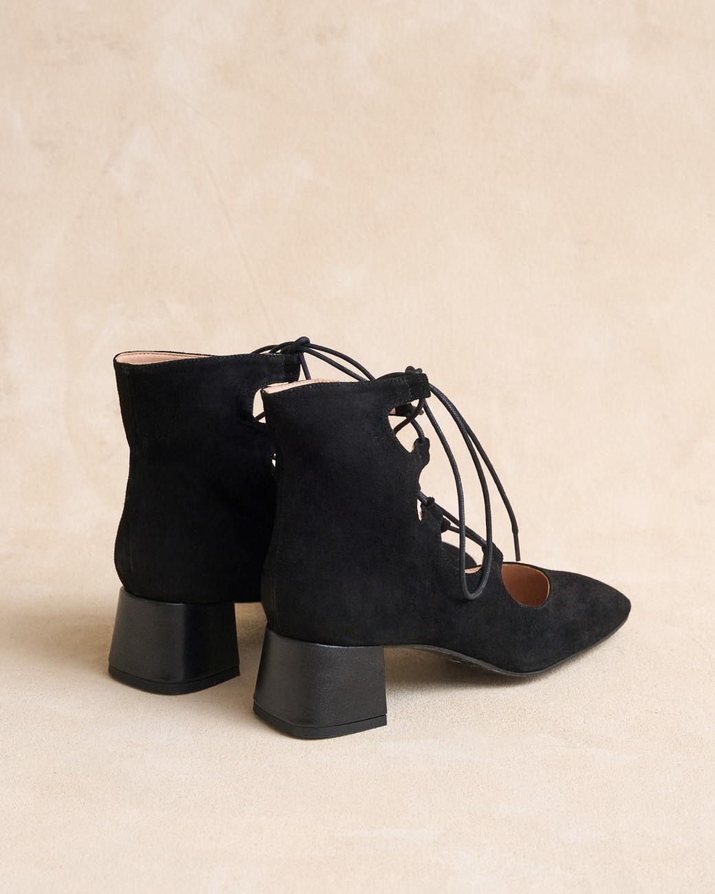 Stivaletto con lacci Gulina