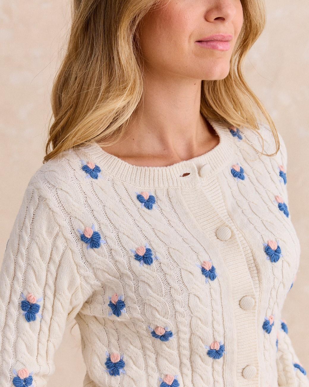 Cardigan a maglia Pilpa