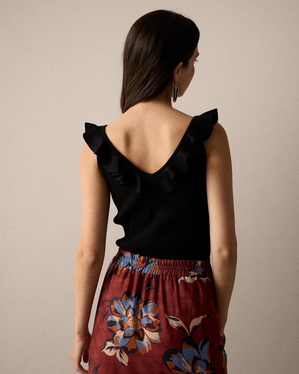 Top a maglia Celine