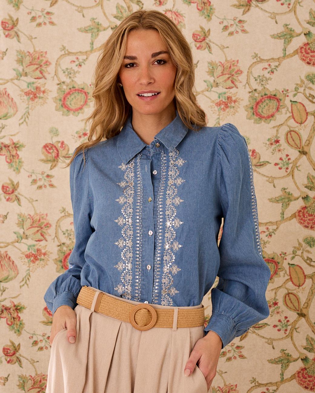 Camicia denim Priscila