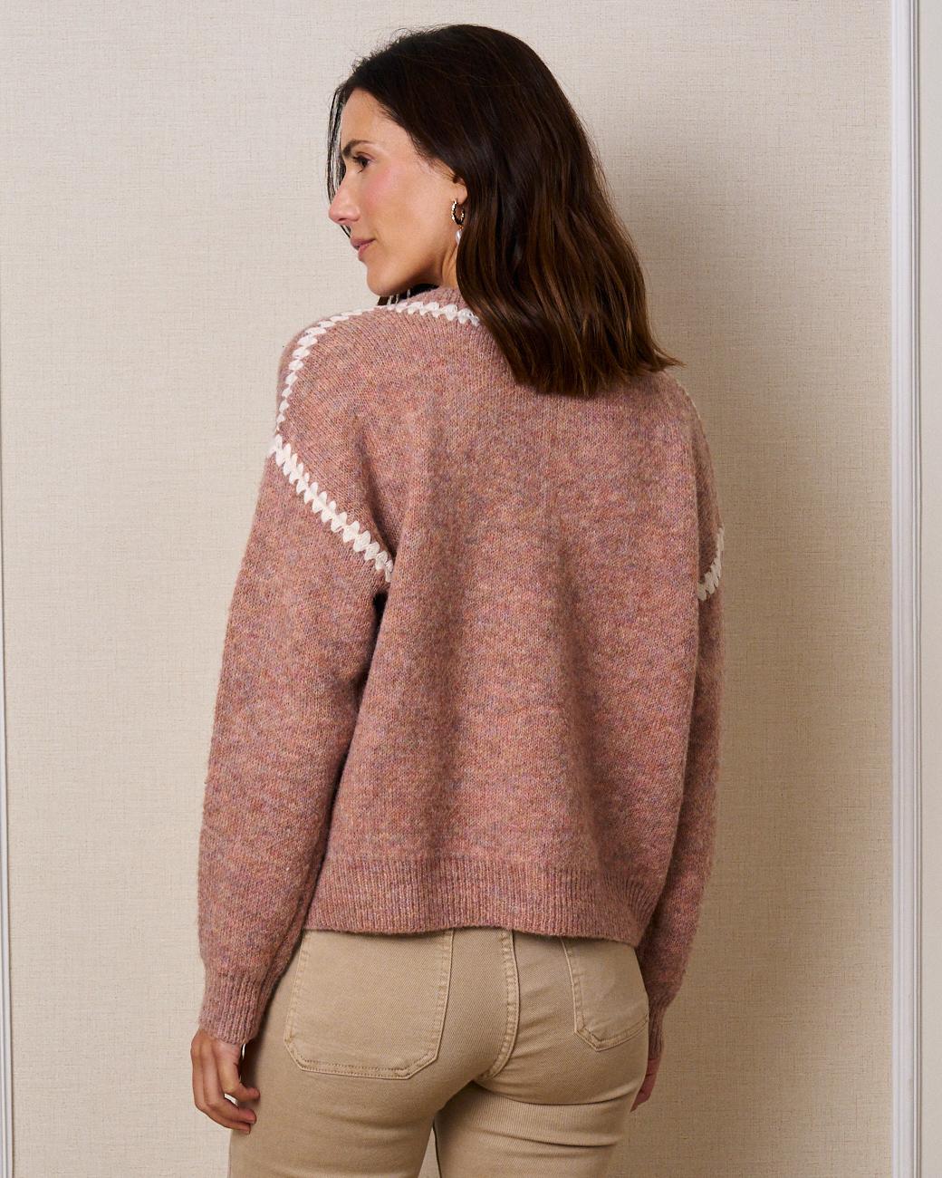 Maglione a scollo a V Rosalinda
