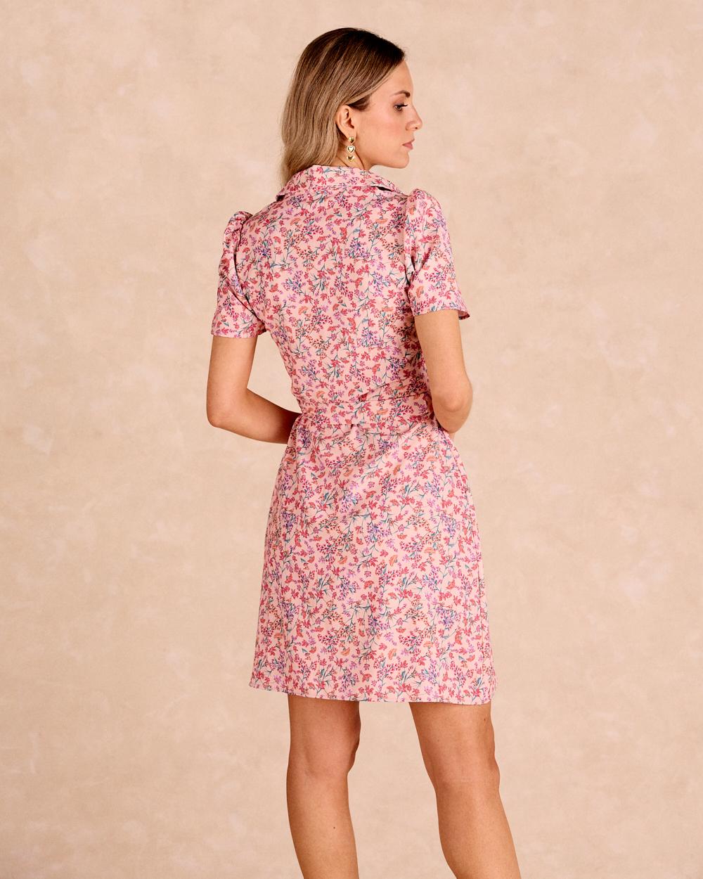 Vestito Corto Fiori Lala