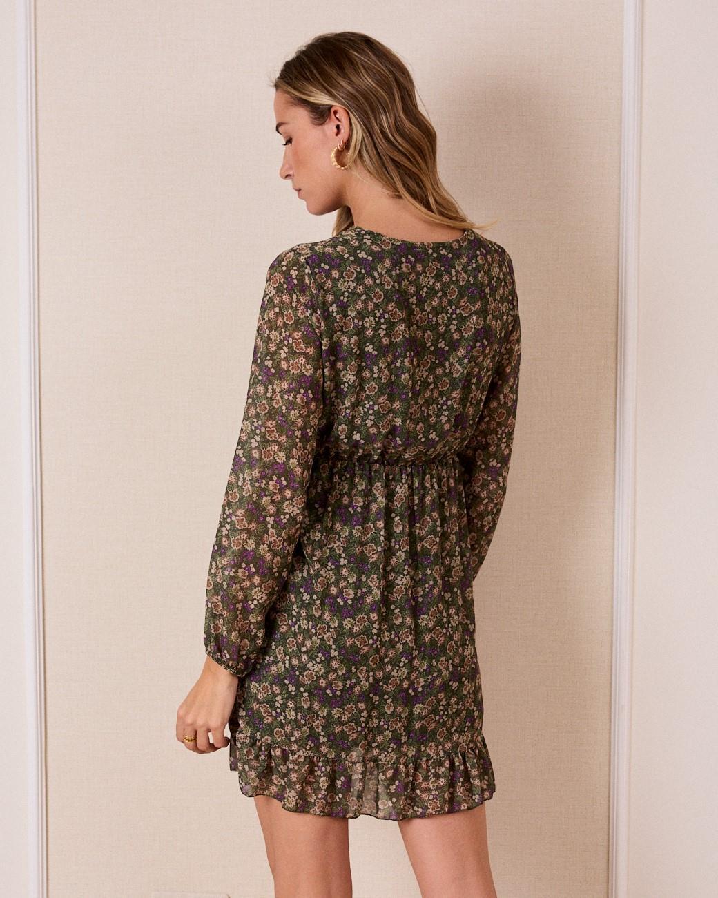 Vestito Fiori Clavel