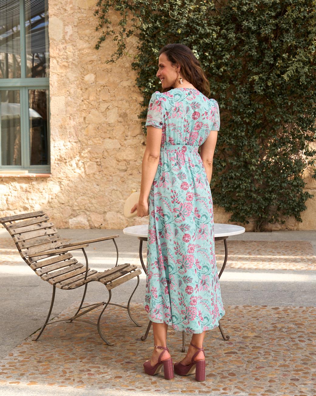 Vestito con stampa Vera