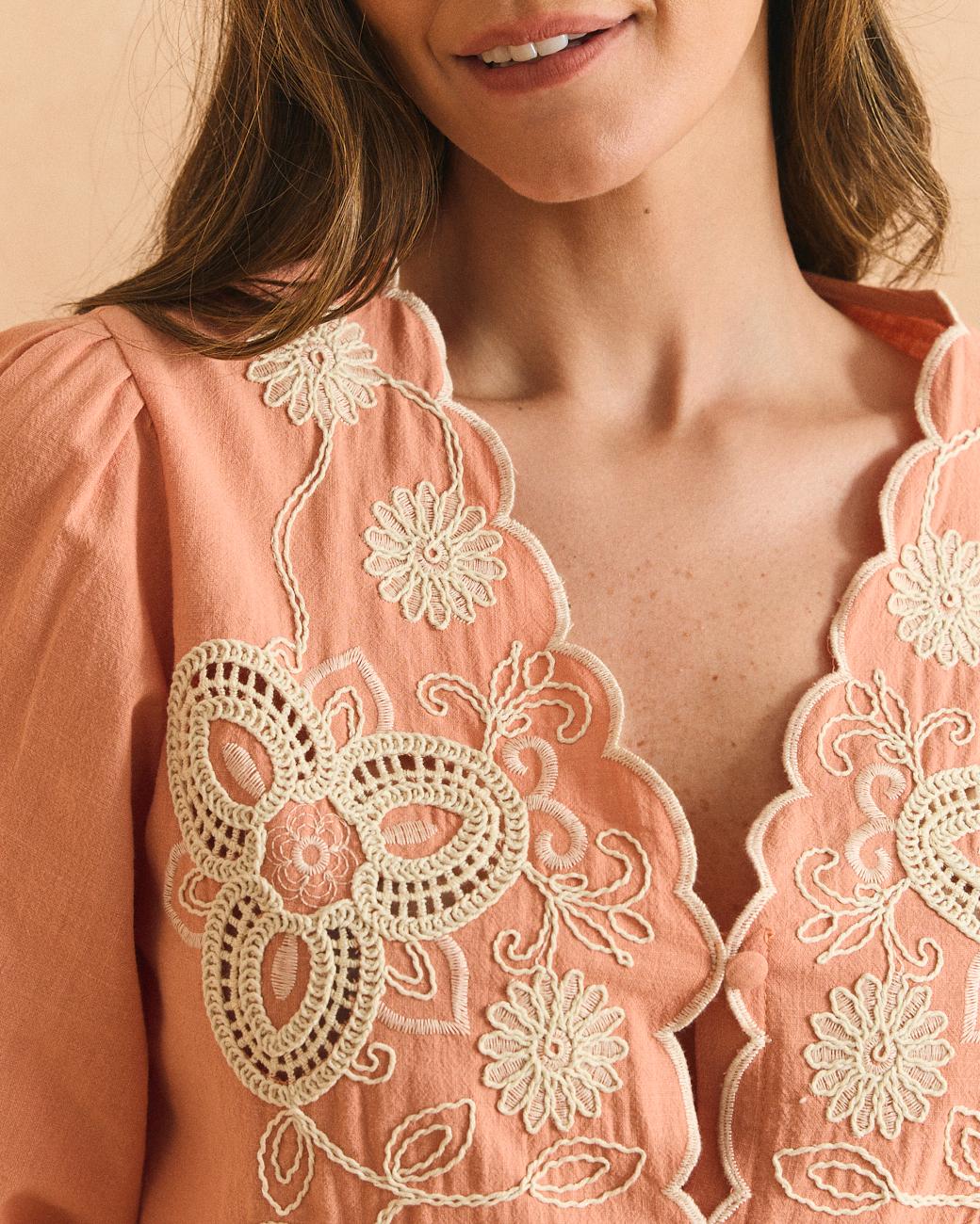 Camicia Ricamata Flavia