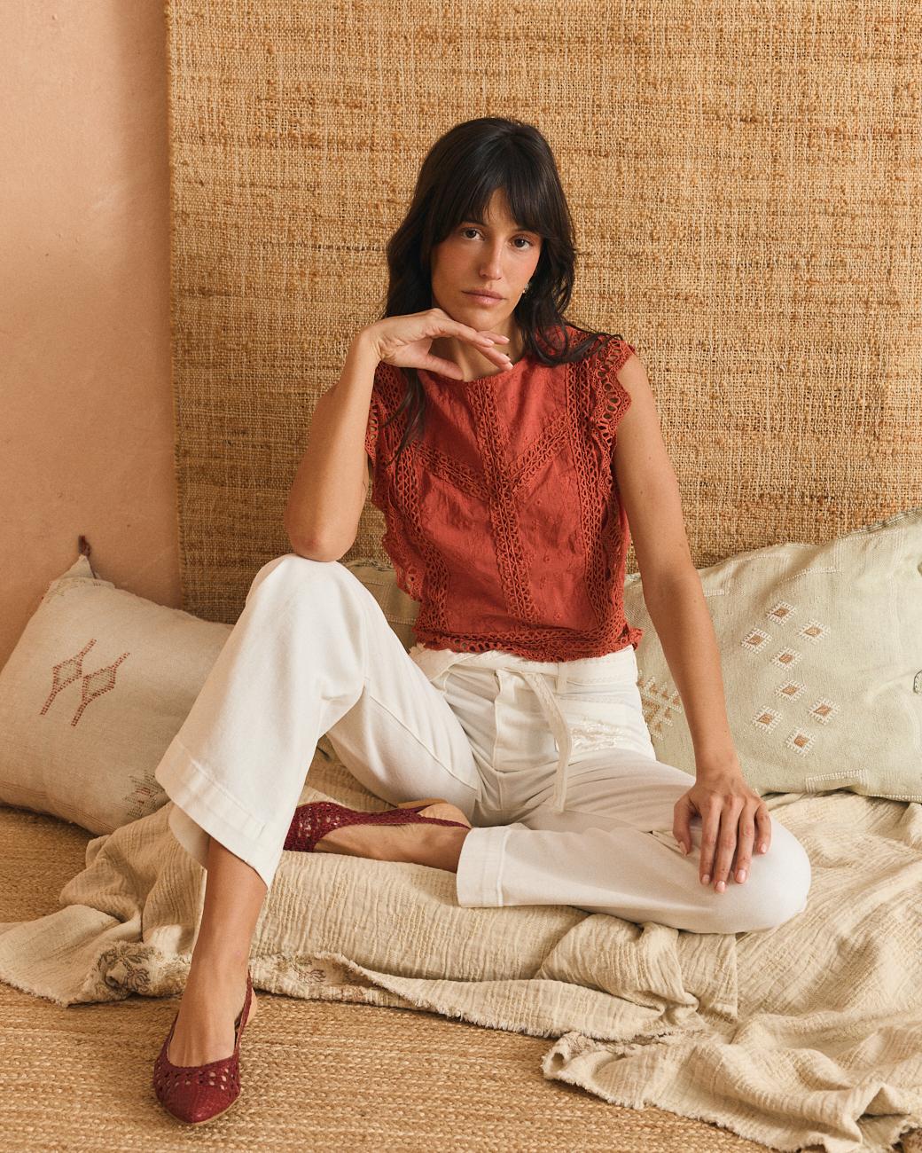 Blusa in maglia Tana