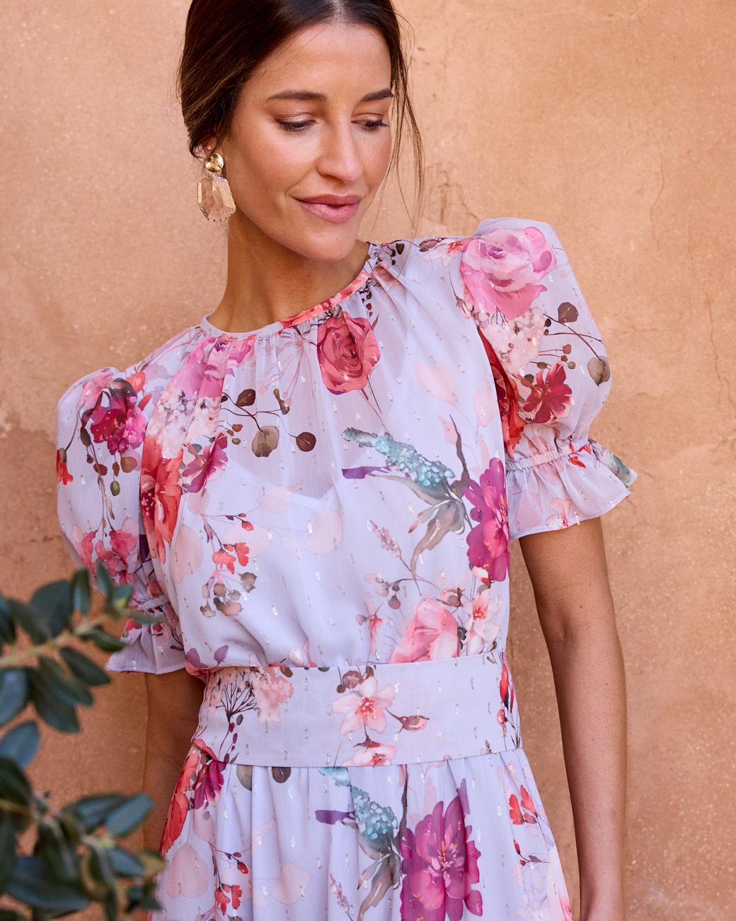 Vestito a Fiori Capuccine