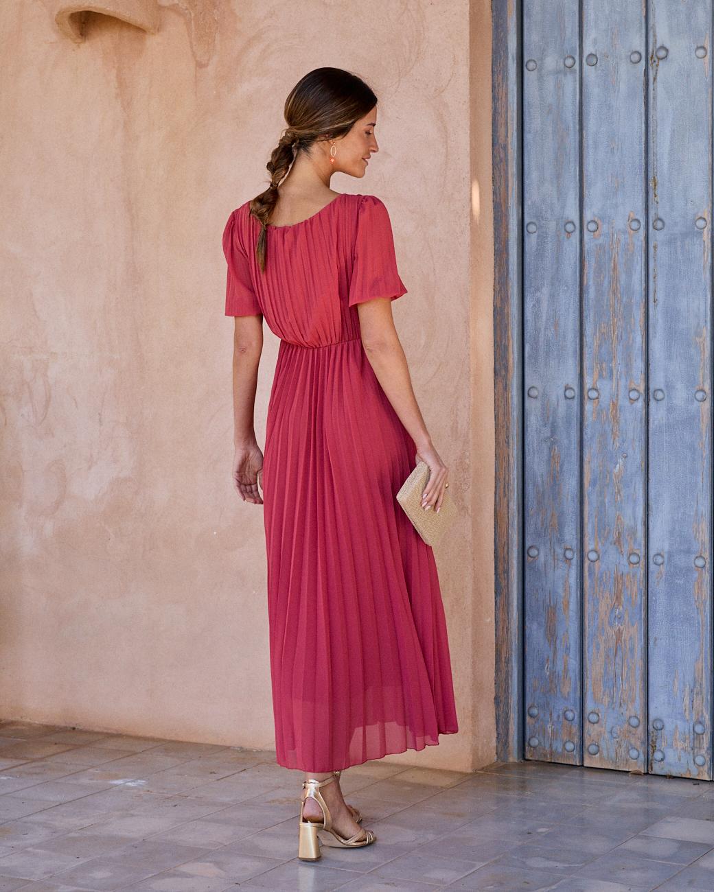 Vestito Plissettato Candela