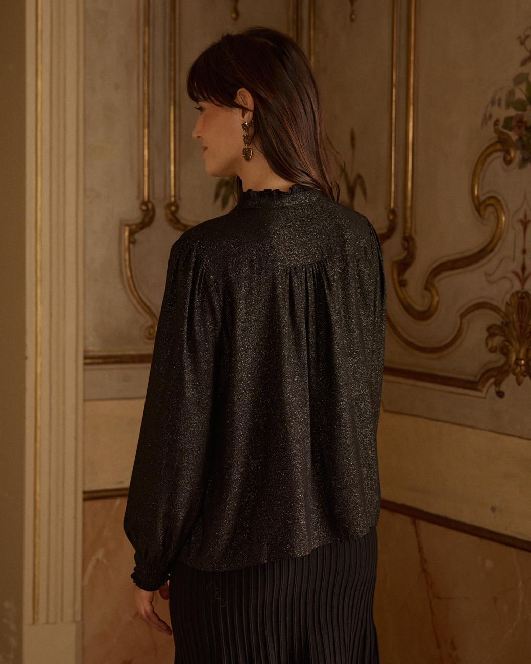 Camicia lurex Stella