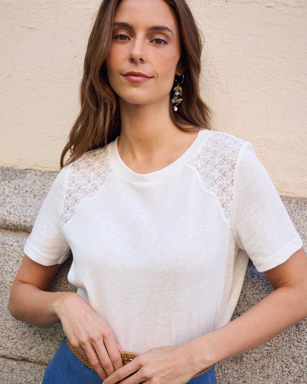 T-shirt Pizzo Xana