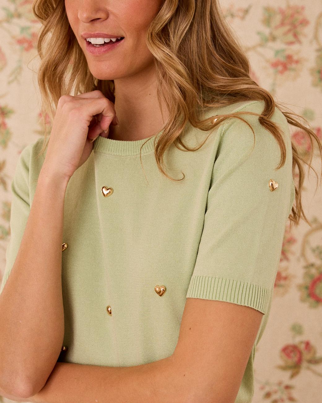 Top a maglia Wanda