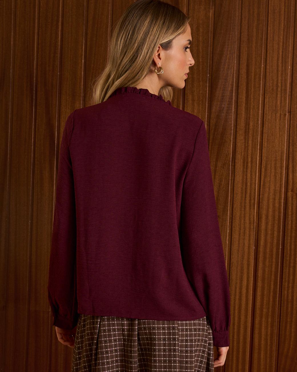 Camicia Pizzo Fiori Ruby