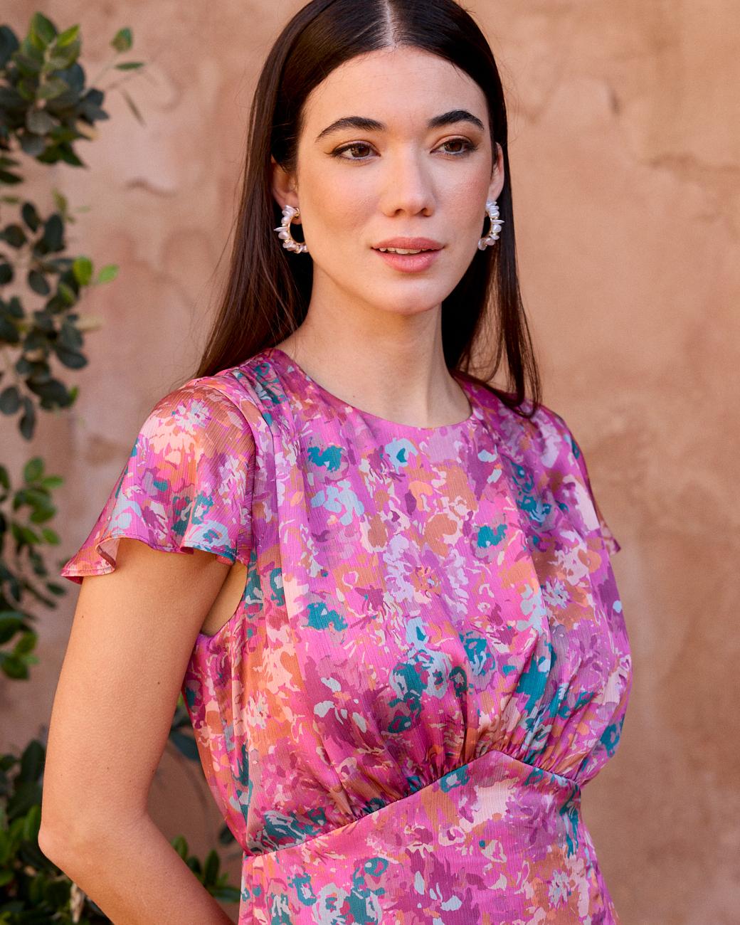 Vestito Stampa Delfina