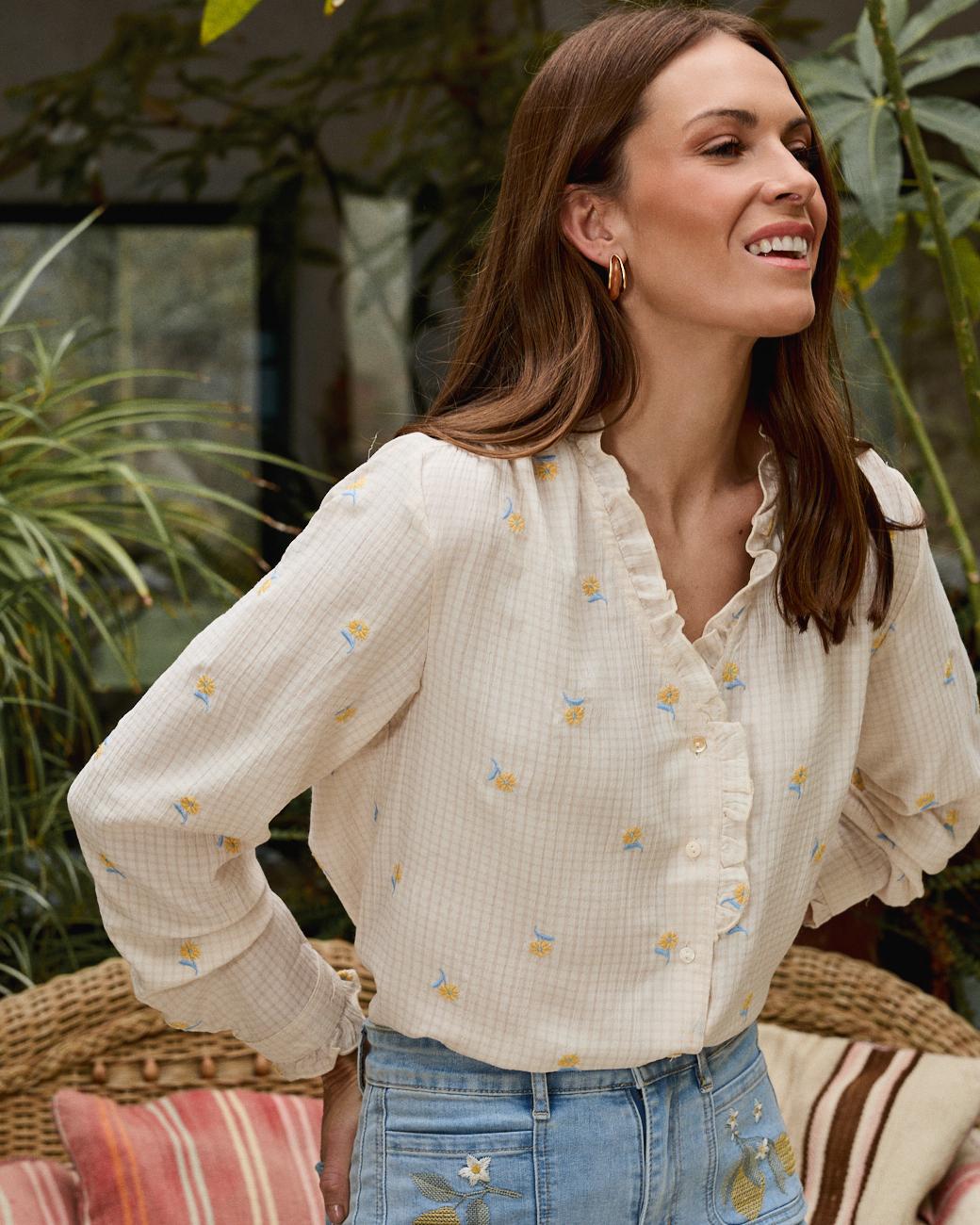 Camicia con stampa Marga