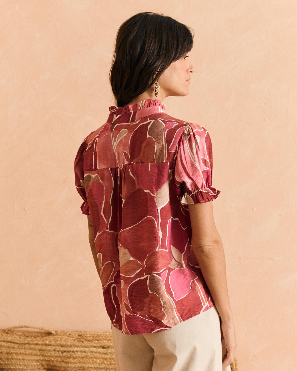 Blusa con bottoni Casilda