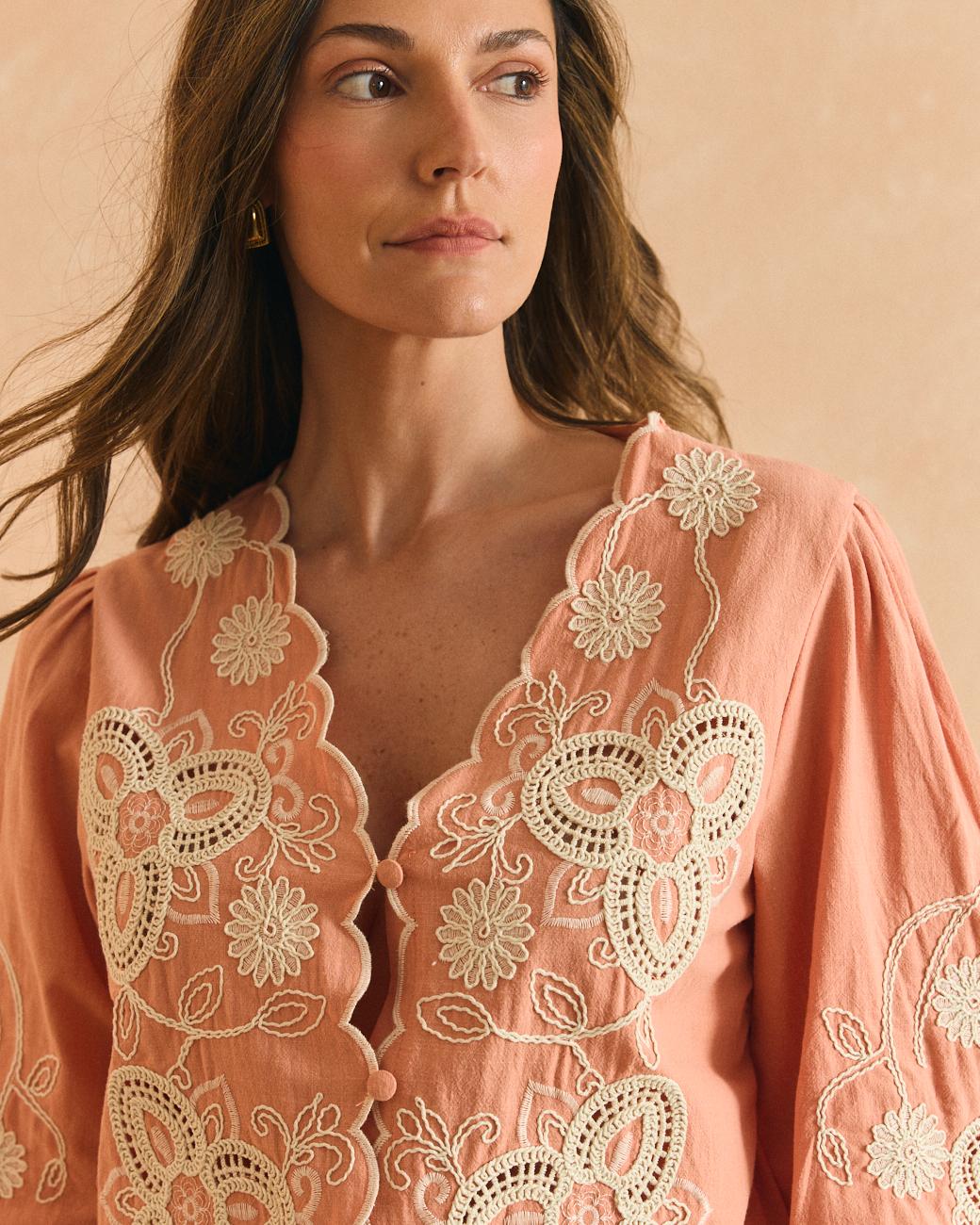 Camicia Ricamata Flavia