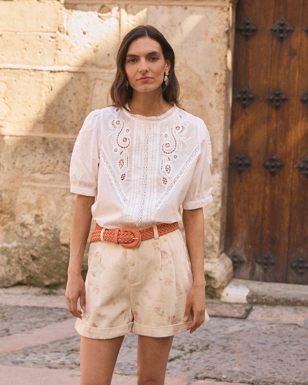 Camicia bianca Sole