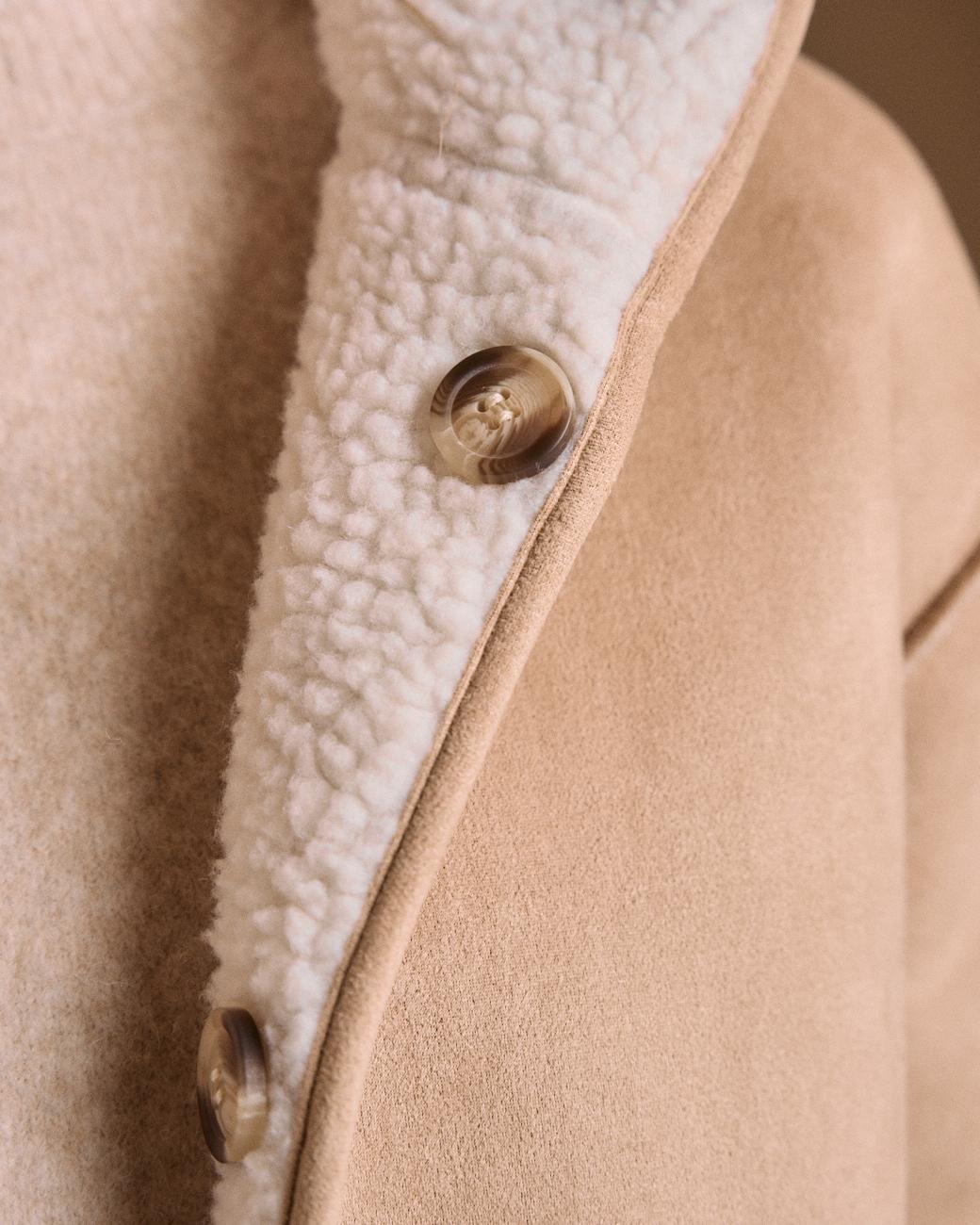 Cappotto in montone Mariale