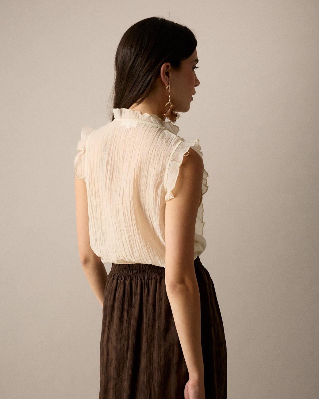 Camicia Volant Irune