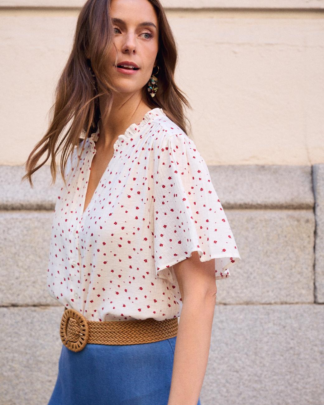 Camicia a fiori Belly